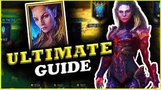 A BEAST!! How a LATE Game Player Builds Lydia Death Siren! RAID: Shadow Legends