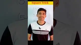 Maths ka jadu 😃 | Square nikalne ka trick 🎯 | Square Trick 🔥#shorts #short #shortsvideo #viral #math