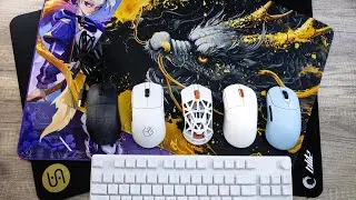 Mes tests en cours ! Vaxee PB v2, BeastX mini, Sprime PM1, Soku Kaizen pro, Fnatic streak 80lp, ..