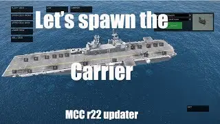 Spawn Carrier from Zeus - ArmA MCC r22 update