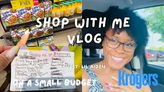 2ND SHOP WITH ME VLOG | WORKING WITH A LOW BUDGET | KROGERS