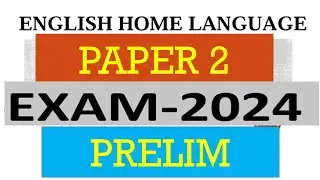 MEMO ENGLISH PAPER 2 PRELIM 2024  ENGLISH HOME LANGUANGE THUNDEREDUC-GAUTENG PROVINCE