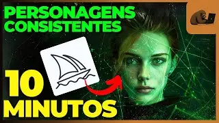 COMO CRIAR PERSONAGENS CONSISTENTES COM IA (MIDJOURNEY)