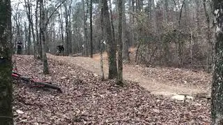 Northwoods Lucky 13 Gap. Matt tows me in.