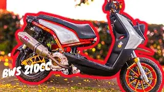 🔥BWS MODIFICADA a 210CC🔥✊🏼 | PRUEBA de MANEJO | TORQUE BRUTAL 😱