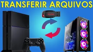 Como passar arquivo do PS4 para o PC