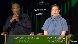 "Secret Invasion" Interview With Samuel L. Jackson & Olivia Colman