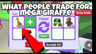 What people trade for a mega neon giraffe