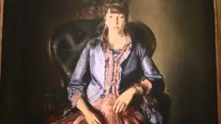 Emma in a Purple Dress 1920-1923 George W. Bellows 1882-1925 Dallas Museum of Art
