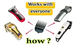 How to make a comb that fits all shaving machines  shaving machine repair