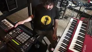 MPC 2500 + Nord Stage 2ex + Nord Wave