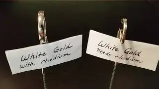 Why White Gold Needs Rhodium Plating