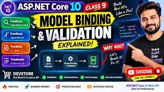 ASP.NET Core 10 Model Binding Explained — FromQuery, FromRoute, FromBody & Validation