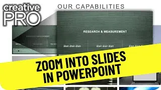 Zoom Into Powerpoint Slides ft. Nolan Haims // CreativePro Live