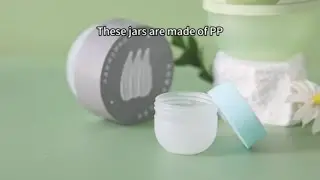 Excellent plastic jar for skincare #packaging with multiple sizes