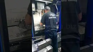 CNC machine producing part for automatic box making machine #cnc #machine #cncmachining #technology