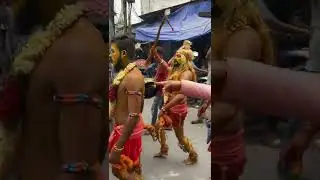 Pothuraju dance at old city | Hyderabad Bonalu 2022