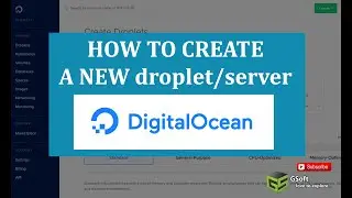 how to create new server on digital ocean within 5 mins step by step process | setup a new instance