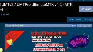 UMTv2 / UMTPro UltimateMTK v4.2 - MTK One Click Added