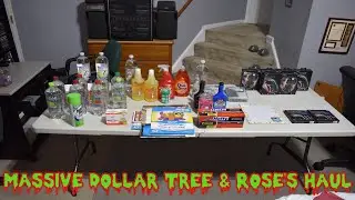 Massive Dollar Tree & Rose's Haul