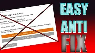 CreateFile Failed With 32 | Error Code: 30005 | Easy Anti-Cheat Hatası nasıl düzeltilir?