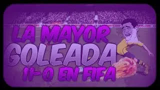 LA MAYOR GOLEADA EN FIFA/ MEANDO A RIVALES