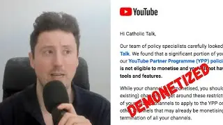 My Channel has been DEMONETIZED