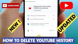 NEW! UPDATED How To clear YouTube Search History In One Click 2023