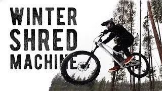 Can You SHRED A Mountain Bike In The WINTER? // Find Out How