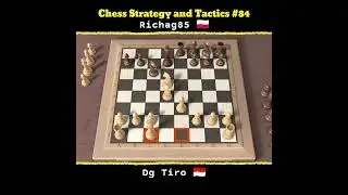 Chess Strategy and Tactics #84 | Dg Tiro 🇮🇩 Vs Richag85 🇵🇱 #catur #chess #game #games #checkmate