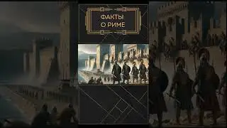 42 интересных факта о древнем  Риме.#shorts  #история #ДревнийРим