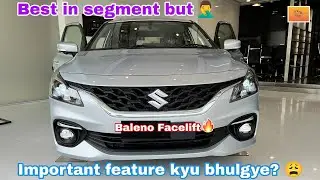All New Baleno Facelift 2022 |Top model | First in Segment Features | Detailed review| Best but🤦🏻