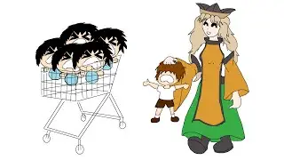 [Touhou Funny] Okina wants to kidnap children but Yukari won't let her
