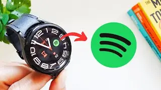 How to use Spotify on Galaxy Watch 6 Classic! Download Offline Music!
