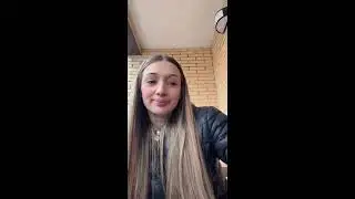 Spanish girl Smoking & Spitting balcony