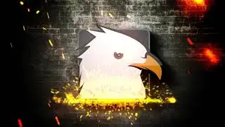 Cinematic Fire Impact Logo #free AE template