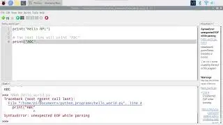 13 - Your first Python program - Discover the Thonny IDE