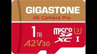 GIGASTONE 1TB Micro SD Card Review | 4K Camera & Drone Memory Card