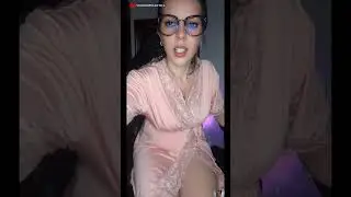 Bigo live hot pakaian baju tidur gaun di wanita cantik 