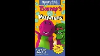 Barney's Best Manners (1993 VHS) full in HD