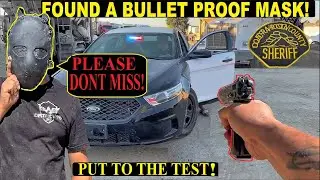 I Bought an old Sheriff Car! Found a Bullet Proof Mask!