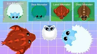 ЭВОЛЮЦИЯ МОНСТРОВ В МОПИО! Mope.io