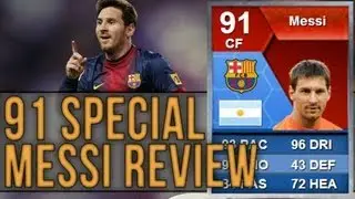 FIFA 13 | 91 SPECIAL MESSI! Review & In-Game Stats | Ultimate Team