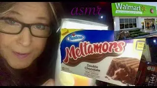 Quiet whisper 🎧 Late Night Walmart Haul evening relaxation ASMR