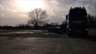 Nooteboom 6-axle PX Euro Low-loader with 3-axle Interdolly ICP (ADM Team Heavy Weight - THW-ADM)