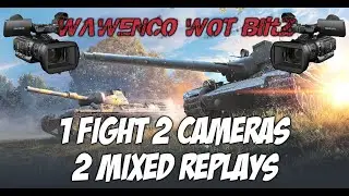 1 Fight 2 camera - 2vs6 Type 62 & Annihilator  commented in English et Français WoT Blitz