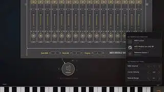 MIDI Module Unit (Audio Unit) is General MIDI (GM) - MIDI Channel Selection