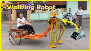 Homemade walking robot: full video | Car Tech