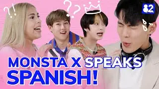 MONSTA X, the legendary latino K-pop group I Telephone Game