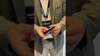 Here’s an OLED foldable prototype the company is working on! 